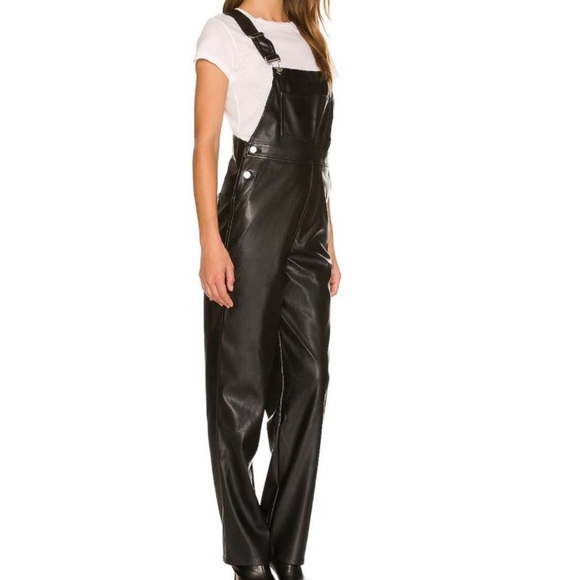 We Wore What Basic Overall Vegan Leather - Picture 3 of 9